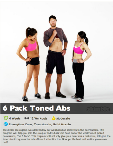 6 Pack Toned Abs